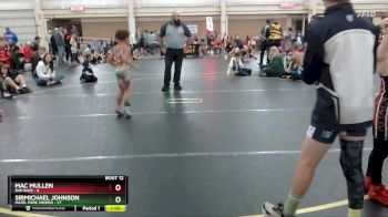 61 lbs Round 4 (6 Team) - Mac Mullen, Bad Bass vs SirMichael Johnson, Hazel Park Vikings