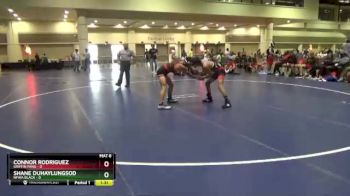 106 lbs Round 2 (10 Team) - Shane Duhaylungsod, NFWA Black vs Connor Rodriguez, Griffin Fang