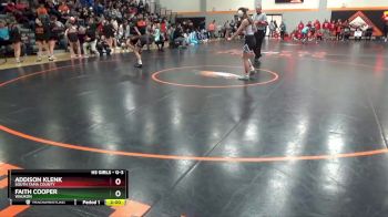 G-3 lbs Round 2 - Faith Cooper, Waukon vs Addison Klenk, South Tama County