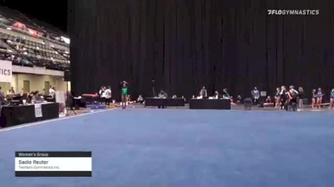 Sadie Reuter - Women's Group, Twisters Gymnastics Inc. - 2021 Women's Xcel Region 4 Championships