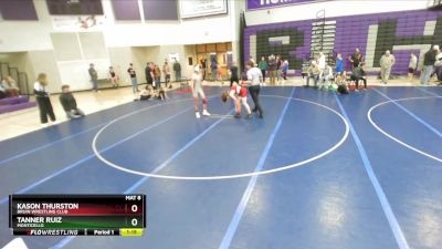 135 lbs Semifinal - Tanner Ruiz, Monticello vs Kason Thurston, Bruin Wrestling Club