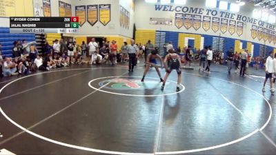 120 lbs Champ. Round 3 - Jalal Naghib, St John Neumann vs Ryder Cohen, Unattached