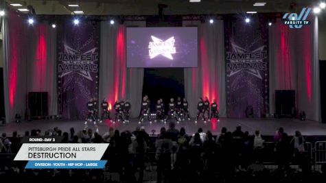 Pittsburgh Pride All Stars - Destruction [2023 Youth - Hip Hop - Large Day 3] 2023 JAMfest Dance Super Nationals