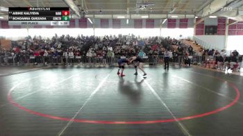 145 lbs 3rd Place - Aibike Kaliyeva, North Andover vs Schoanna Quezada, Central Catholic