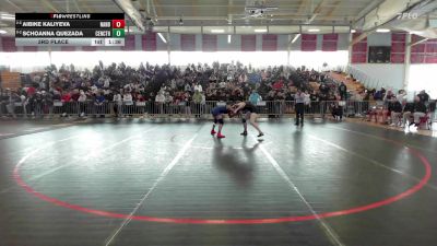 145 lbs 3rd Place - Aibike Kaliyeva, North Andover vs Schoanna Quezada, Central Catholic