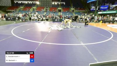 126 lbs Rnd Of 128 - Cody Vandermark, IA vs Mycah Beckett, WI