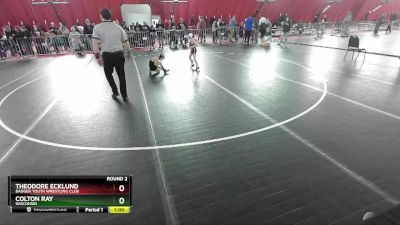 51-52 lbs Round 2 - Colton Ray, Wisconsin vs Theodore Ecklund, Badger Youth Wrestling Club
