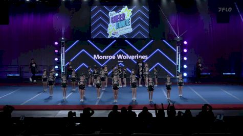 Monroe Wolverines - Rec Cheer [2023 Monroe Wolverines Day 1] 2023 Pop Warner National Cheer & Dance Championship