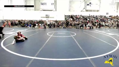 58 lbs Champ. Round 2 - Zachary Garner, LeRoy Wrestling Club vs Russell Chandler, Brawler Elite