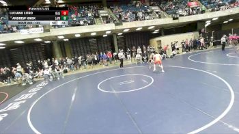 150 lbs Champ. Round 2 - Andrew Knox, Sherrard vs Luciano Litro, Unattached