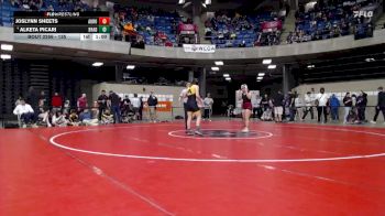 135 lbs Champ. Round 2 - Alketa Picari, Unattached vs Joslynn Sheets, Unattached