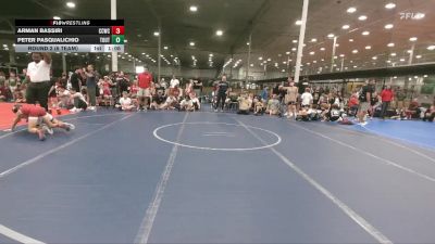 68 lbs Round 2 (6 Team) - Peter Pasqualichio, The Outsiders vs Arman Bassiri, Capital City WC