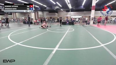 132 lbs Round Of 16 - Dominik Artman, Texans Wrestling Club vs Jeremiah Soto, Texas