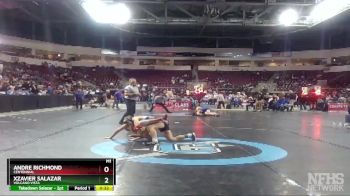 5A 139 lbs Cons. Round 2 - Xzavier Salazar, Volcano Vista vs Andre Richmond, Centennial