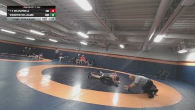 120 lbs Cons. Sub-semis - Ty McDonnell, Headwaters Wrestling Academy vs Cooper Williams, Sanderson