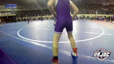 75 lbs Quarterfinal - Braxton Williams, Chickasha Youth Wrestling vs Kolbie Davis, Marlow Outlaws