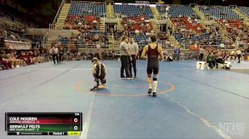 114 lbs Wb 1 - Cole Mogren, Kenmare-Bowbells vs Gerwulf Felts, New Salem-Almont