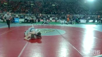 3A 160 lbs Champ. Round 1 - Brooks Robinson, Sugar-Salem vs Alex Stolley, Bonners Ferry