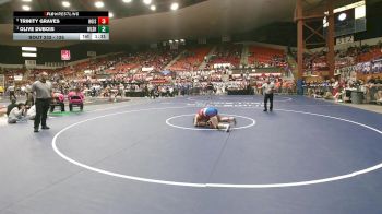 125 lbs Semifinal - Olive Dubois, Wellsville HS vs Trinity Graves, Hoisington HS