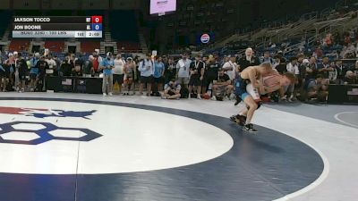 100 lbs Cons. Sub-quarters - Jaxson Tocco, New York vs Jon Boone, Alabama