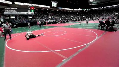 152 lbs Champ. Round 1 - Nick Maxwell, NAN vs Jasper Snyder, NA