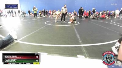 100 lbs Semis (4 Team) - Rocky Iorio, OpenMats Wrestling Club vs Max Corley, Midwest Gold