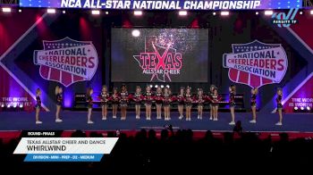 Texas Allstar Cheer and Dance - Whirlwind [2025 L1.1 Mini - PREP - D2 - Medium Finals] 2025 NCA All-Star National Championship