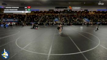 144 lbs Champ. Round 1 - Andrew Roskosh, Apple Valley vs Jacob Penzkover, La Crosse Aquinas