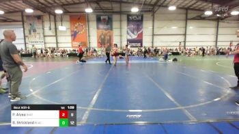 138 lbs Rr Rnd 2 - Phoenix Alyea, 84 Athletes Black vs Brecken Strickland, Blacksheep WC