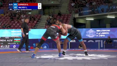87 kg 1/4 Final - Gabriel Lupasco, Moldova vs Lachin Valiyev, Azerbaijan