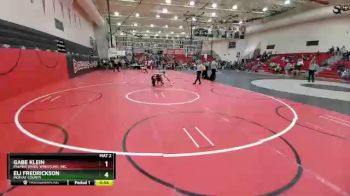 145 Boys 1st Place Match - Eli Fredrickson, Moffat County vs Gabe Klein, Palmer Divide Wrestling, Inc.