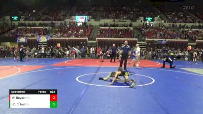 57 lbs Quarterfinal - Clayton O`Neill, Silver Valley vs Wyatt Boyce, Pioneer Wrestling Club