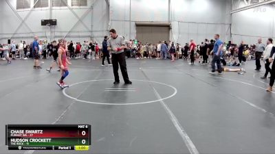 76 lbs Round 2 (4 Team) - Chase Swartz, Pursuit WA vs Hudson Crockett, The Rock