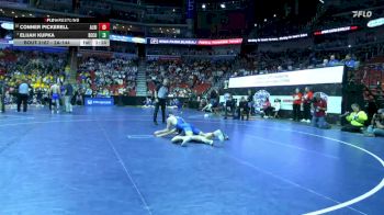 2A-144 lbs Champ. Round 2 - Elijah Kupka, Benton Community vs Conner Pickerell, Albia