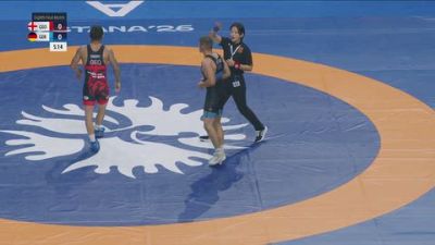61 kg 1/8 Final - Giorgi Goniashvili, Georgia vs Horst Lehr, Germany