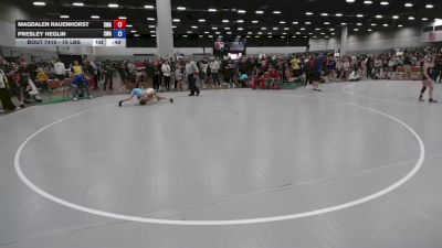 75 lbs Cons. Rd Of 16 - Presley Heglin, Sebolt Wrestling Academy vs Magdalen Rauenhorst, Summit Wrestling Academy