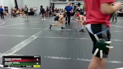 106 lbs Placement (4 Team) - Shane Kostakos, Force WC vs Braden Wivell, D3Primus