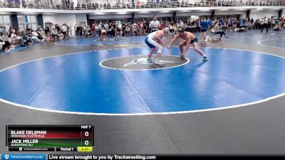 Elite 174 lbs Cons. Round 2 - Blake Delsman, Wisconsin-Platteville vs Jack Miller, Augustana (IL)