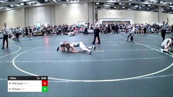 136 lbs Round Of 32 - Melia Marquez, Pounders WC vs Shelby Fillyaw, Central Florida Wrestling