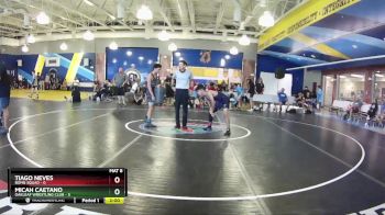 113 lbs Round 3 (8 Team) - Tiago Neves, Bomb Squad vs Micah Caetano, Oakleaf Wrestling Club