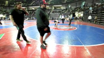 100 lbs Semifinal - Paxton Downing, Gamehouse Training Center vs Dawson Rau, Dragons Junior Wrestling Club