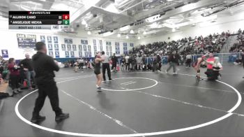 115 lbs Quarterfinal - Allison Cano, San Clemente vs Angelique Mexia, Esperanza
