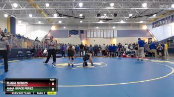 100 lbs Quarterfinal - Anna Grace Perez, Oxford vs Eliana Nickles, Vancleave High School