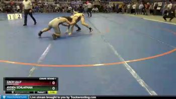 195 lbs Champ. Round 1 - Ayden Schlafman, Bismarck vs Zach Lilly, Fargo Davies