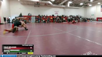 165 lbs 7th Place Match - Esayas Hernandez, Bear Creek vs Miles Brugger, Northglenn