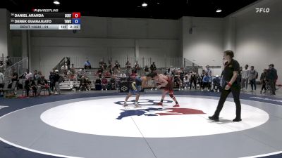 61 lbs Cons. Round 6 - Daniel Aranda, Spartan Combat RTC/ Titan Mercury Wrestling Club (TMWC) vs Derek Guanajuato, Tar Heel Wrestling Club