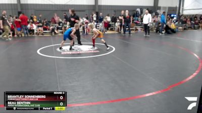 70 lbs Round 3 - Brantley Sonnenberg, FordDynastyWrestlingClub vs Beau Benthin, Askeo International Mat Club