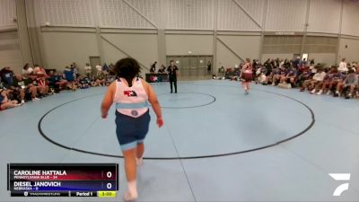 225 lbs Round 1 (16 Team) - Mackenna Atkinson, Pennsylvania Blue vs Amaya McLaren, Nebraska