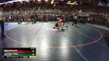 1A 113 lbs Cons. Round 2 - Anthony O`Dell, Mater Lakes vs Alex McMiller, Satellite
