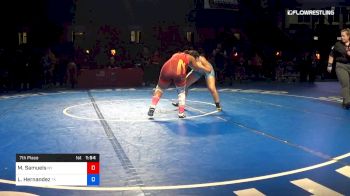 164 lbs 7th Place - McKenzie Samuels, New York vs Leilani Hernandez, Texas